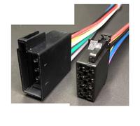 Dj7082-3.5 Car Radio Connector 8p / 8/16 Pin CD Speaker Harness Cable Male Female Mating Boot 962189-1(8p strip line-A,5sets)