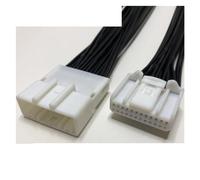 Dj7086s-0.7 Reversing Navigation Harness Connector 8/12 / 16 / - 40 Pin Suitable Compatible With Car Audio Cable Wire Length 15cm(24p strip line)