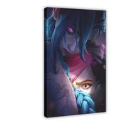 DJAGBW Arcane Posters Arcane Season 2 Canvas Poster Wall Art Decor Print Picture Paintings for Living Room Bedroom Decoration 16x24inch(40x60cm)