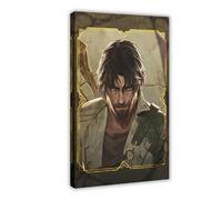 DJAGBW Arcane Posters Man of Progress Canvas Poster Wall Art Decor Print Picture Paintings for Living Room Bedroom Decoration 20x30inch(50x75cm)