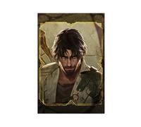 DJAGBW Arcane Posters Man of Progress Canvas Poster Wall Art Decor Print Picture Paintings for Living Room Bedroom Decoration 20x30inch(50x75cm)