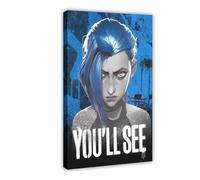DJAGBW Arcane Posters You'll See Canvas Poster Wall Art Decor Print Picture Paintings for Living Room Bedroom Decoration 16x24inch(40x60cm)