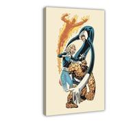 DJAGBW The Fantastic Four First Steps Canvas Poster Wall Art Decor Print Picture Paintings for Living Room Bedroom Decoration 08x12inch(20x30cm)