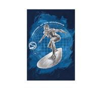 DJAGBW The Fantastic Four First Steps Canvas Poster Wall Art Decor Print Picture Paintings for Living Room Bedroom Decoration 24x36inch(60x90cm)