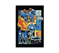 DJAGBW The Fantastic Four First Steps Canvas Poster Wall Art Decor Print Picture Paintings for Living Room Bedroom Decoration 20x30inch(50x75cm)