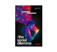 DJAGBW The Social Dilemma Canvas Poster Wall Art Decor Print Picture Paintings for Living Room Bedroom Decoration 24x36inch(60x90cm)