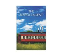 DJAGBW The Station Agent Canvas Poster Wall Art Decor Print Picture Paintings for Living Room Bedroom Decoration 08x12inch(20x30cm)