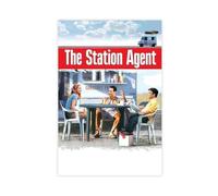 DJAGBW The Station Agent Canvas Poster Wall Art Decor Print Picture Paintings for Living Room Bedroom Decoration 20x30inch(50x75cm)