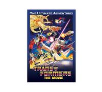 DJAGBW The Transformers The Movie Poster Canvas Poster Wall Art Decor Print Picture Paintings for Living Room Bedroom Decoration 16x24inch(40x60cm)