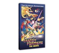 DJAGBW The Transformers The Movie Poster Canvas Poster Wall Art Decor Print Picture Paintings for Living Room Bedroom Decoration 12x18inch(30x45cm)