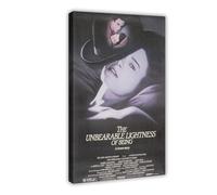 DJAGBW The Unbearable Lightness of Being A Love Story - Vintage Movie Poster Canvas Poster Wall Art Decor Print Picture Paintings for Living Room Bedroom Decoration 24x36inch(60x90cm)