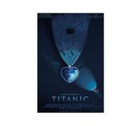DJAGBW Titanic Movie Poster Canvas Poster Wall Art Decor Print Picture Paintings for Living Room Bedroom Decoration 08x12inch(20x30cm)