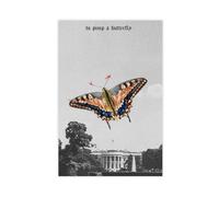 DJAGBW To Pimp A Butterfly Canvas Poster Wall Art Decor Print Picture Paintings for Living Room Bedroom Decoration 12x18inch(30x45cm)