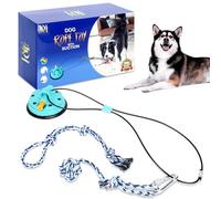 DJAMII Dog Rope Toy with Suction - Perfect Dog Toys for Aggressive Chewers - 2 Ropes Nearly Indestructible - Stimulating Toys for Large & Small Dogs - Puppy Chew Toys to Keep Them Busy