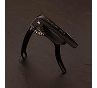 Django Personalised Guitar Capo | for Acoustic, Electric, Ukulele & Classical Guitars | Black | Includes Peg Puller for Changing Strings | Easy To Use | Extra Padding for Neck Protection
