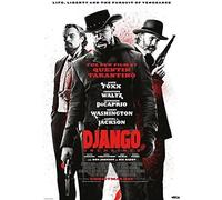 Django Unchained Life Liberty Maxi Poster