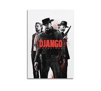 Django Unchained Movie Canvas Poster Room Decor Poster for Bedroom Living Room Walls 20x30inch(50x75cm) Unframe-Style