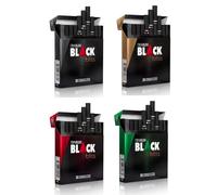Djarum Black Bliss Clove Cigarettes Variety Pack - Find Your Favorite - One of Each Flavor - 4 x 20 Non-Tobacco Cigarettes (80 Cigarettes Total) incl. Frugal Smoker Sticker