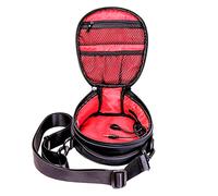 DJBAG - Headphones Bag, A specially design Gear for DJ | Stage Crew - use it for everyday at work or travel. USB Charging Port + Fashion Design | 9.00in x 7.50in x 4.00in (HEADPHONE BAG, Black)