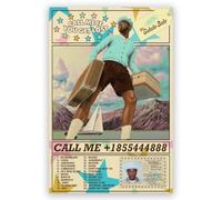 DJBratsche Tyler The Creator Poster Call Me If You Get Lost Music Album Cover Posters Canvas Art Poster And Wall Art Picture Print Modern Family Bedroom Decor Posters16x24in Unframed