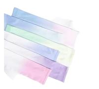 DJC BOUTIQUE PICC Line Cover Upper Arm Fore Arm (Pair), Chemo Cancer Sleeve Ice Sleeve Ombre Colour Blends (Lilac & White)