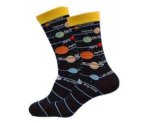 DJC BOUTIQUE Planet Socks - Size 5 to 9 Mars Moon Jupiter Saturn Neptune Earth Mercury