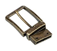DJCAIZYY 1 3/8"(35mm)-1.5"(40mm) Belt Buckle Replacement belt Buckle Reversible Classic Business, Bronze, 1 3/8" (35mm)