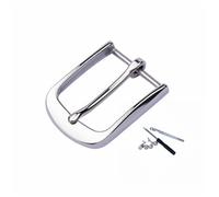 DJCAIZYY Belt Buckle Stainless Steel Heavy Duty Single Prong 1.5"(40mm) Replacement Buckle Silver, Silver, 1.5”(40mm）