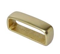 DJCAIZYY Men's Belt Buckle, Yellow Brushed Brass, 1.5" (40mm)