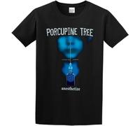 DJCBBSYe Man's T-Shirt Porcupine Tree Anesthetize S-3XL Black XS