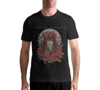 DJCBBSYe Men's Short Sleeve T-Shirt Florence and The Machine Art Cotton T-Shirt