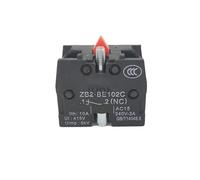 DJDLFA 1Pcs Button Switch Self Reset Small Mushroom Head Emergency Stop 22mm Knob Key Start Inching Power on XB2-BG21 XB2-BA42 XB2-BS54(NC)
