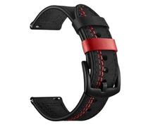 DJDLFA 20 22mm Leather Watch Band Straps For Garmin Forerunner 245/645/158/745/55 Bracelet For Garmin Venu 2 Vivoactive 3/4 Watchband (Color : A, Size : For Venu 2)