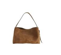 DJDLFA Faux Suede Tote Bags For Women Luxury Designer Handbag And Purse 2024 New In Vintage Large Capacity Chain Commuting Shoulder