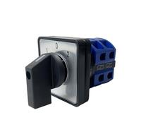 DJDLFA LW26-25/2M Changeover Cam 3 Position Rotary Switch 25A 2 Poles With Waterproof Enclosure Box Electric Motor Reversing(Only Switch 102)