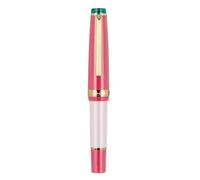 DJDLFA Mini Cute Short Portable Acrylic Fountain Pen Stationery Calligraphy Practice Writing Pen Office School Supplies(08,M(0.7mm))