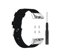DJDLFA Nylon Smart Watchband For Garmin Forerunner 45 45s Sport Wristband Strap with tool For Garmin Swim 2 Bracelet Correa Accessories (Color : Black, Size : For forerunner 45S)
