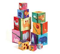 Djeco - 10 nature and animal blocks