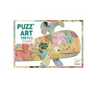 Djeco 37658 Puzzle Art Ballena Skill Games, Multicoloured