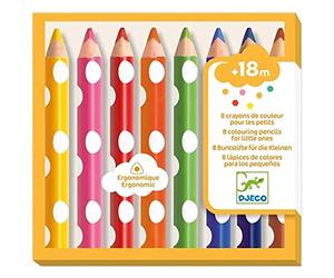 Djeco - 8 colouring pencils for little ones