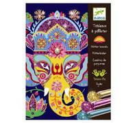 Djeco Animals Glitter Boards Art Set