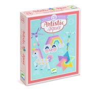 Djeco Artistic Aqua Create 3 Pastel Rainbow Pendants with Water Balls