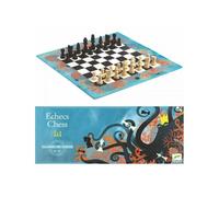 Djeco Chess Set - Folding Classic Chess Board Game For Children Aged 6+