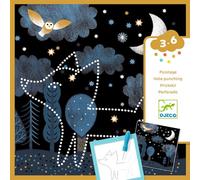 Djeco Craft 3-6: Pricken Prickel - Hole Punching Image Reveal DJ00087