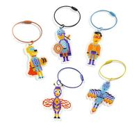 Djeco craft set toy Pixel Art heroes - creative set