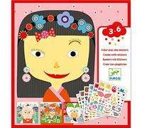 Djeco - Create with stickers - All different
