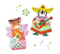 Sparkles - Create with Stickers Set by DJECO multicoloured