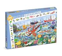 Djeco DJ07460 Puzzle Observation Secrets of the Sea - 200 Pieces