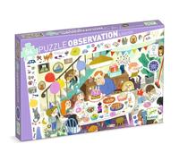 Djeco DJ07566 Puzzle Observation Birthday Party - 54 Pieces