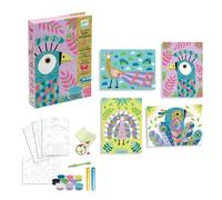 Djeco DJ08663 For Older Children-Coloured Sands, Multicoloured, for age 6y+